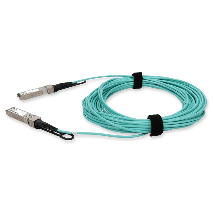 HP Compatible TAA Compliant 10GBase-AOC SFP+ Active Optical Cable (850nm, MMF, 5m)
