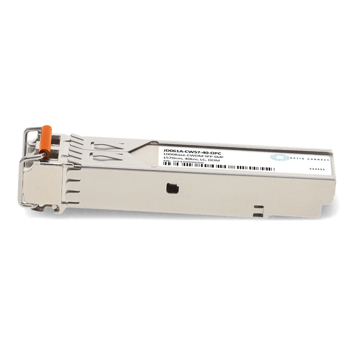 HP® JD061A-CW57-40 Compatible TAA 1000Base-CWDM SFP Transceiver (SMF, 1570nm, 40km, LC, DOM)