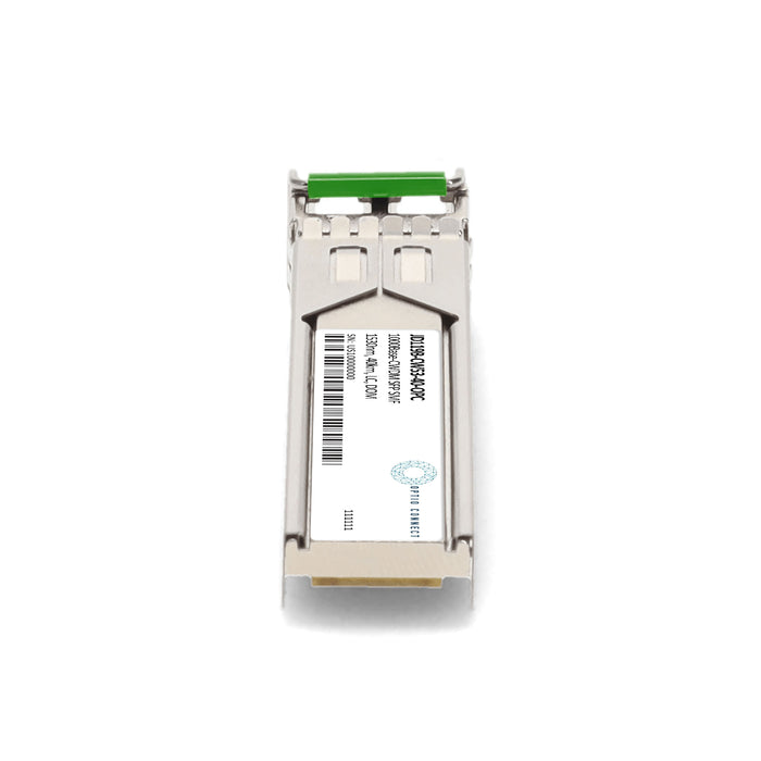 HP® Compatible TAA 1000Base-CWDM SFP Transceiver (SMF, 1530nm, 40km, LC, DOM)