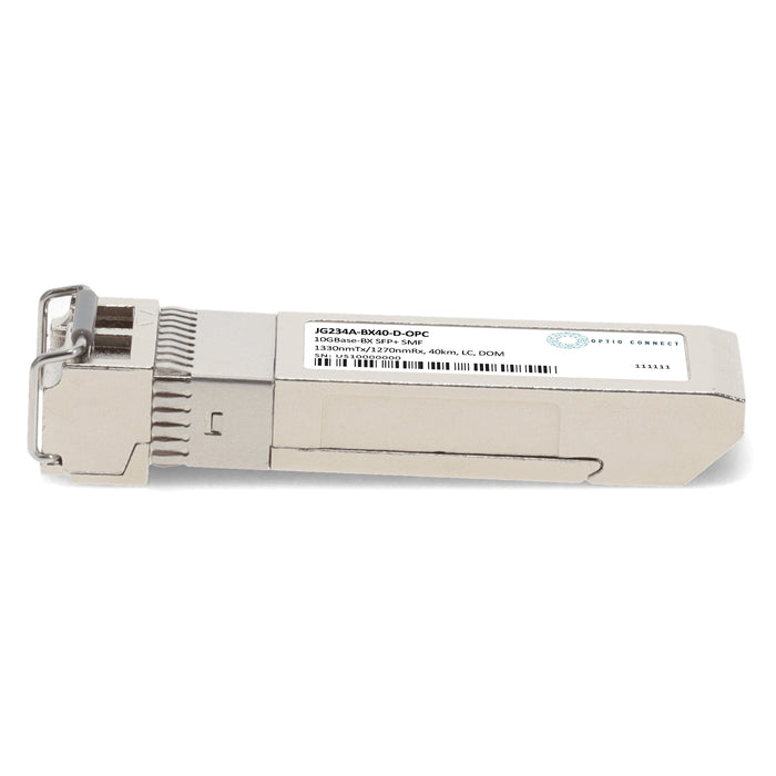 HP® Compatible TAA 10GBase-BX SFP+ Transceiver (SMF, 1330nmTx/1270nmRx, 40km, LC, DOM)