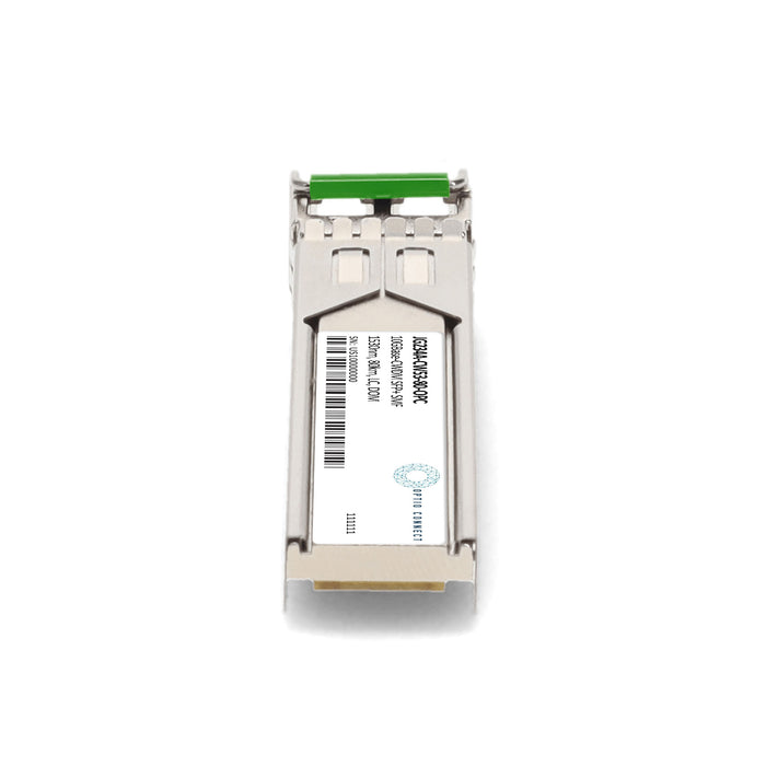 HP® JG234A-CW53-80 Compatible TAA 10GBase-CWDM SFP+ Transceiver (SMF, 1530nm, 80km, LC, DOM)