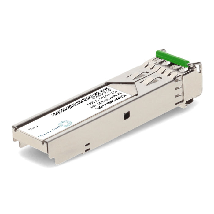 HP® JG234A-CW53-80 Compatible TAA 10GBase-CWDM SFP+ Transceiver (SMF, 1530nm, 80km, LC, DOM)
