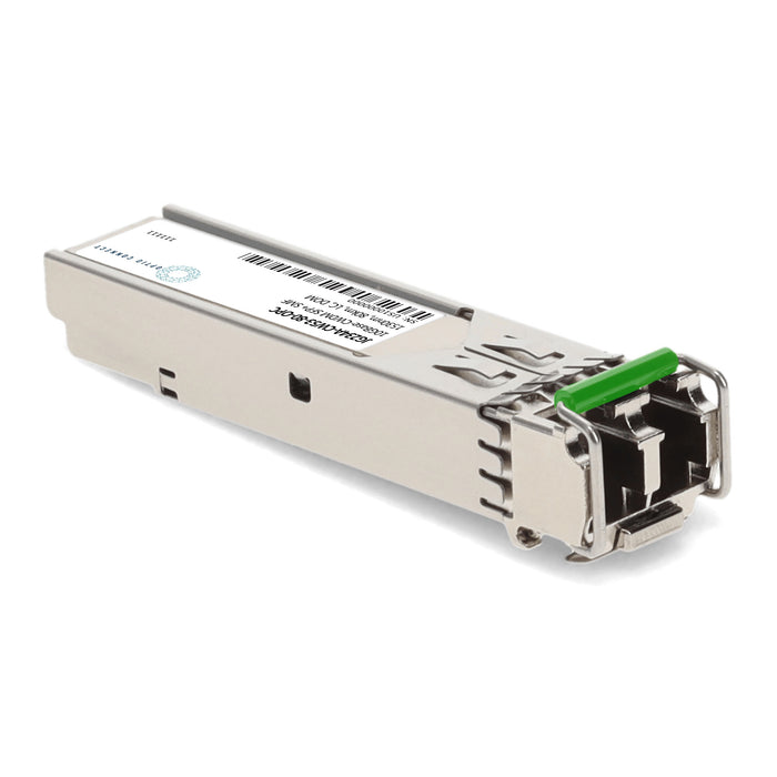 HP® JG234A-CW53-80 Compatible TAA 10GBase-CWDM SFP+ Transceiver (SMF, 1530nm, 80km, LC, DOM)