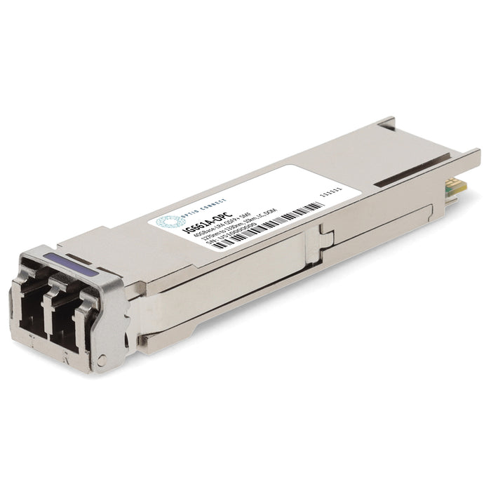 HP® JG661A Compatible TAA 40GBase-LR4 QSFP+ Transceiver (SMF, 1270nm to 1330nm, 10km, LC, DOM)