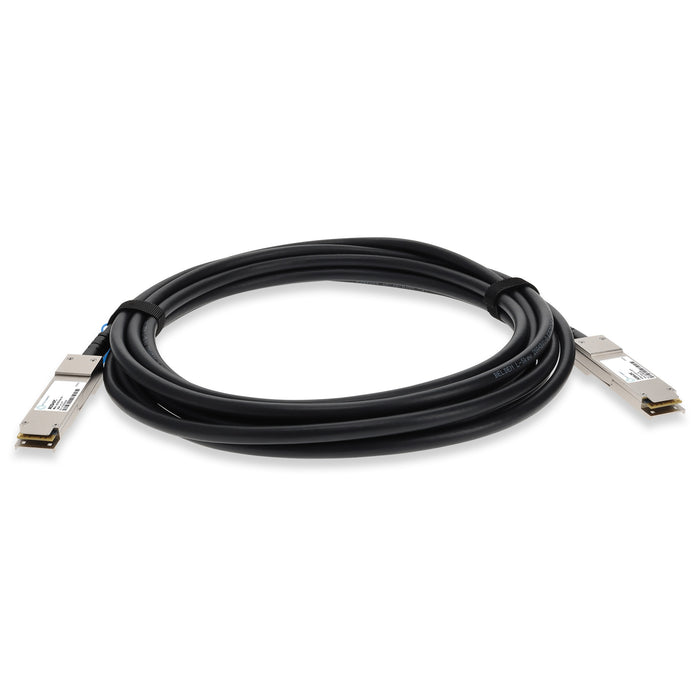 HP JH235A Compatible TAA Compliant 40GBase-CU QSFP+ Direct Attach Cable (Passive Twinax, 3m)