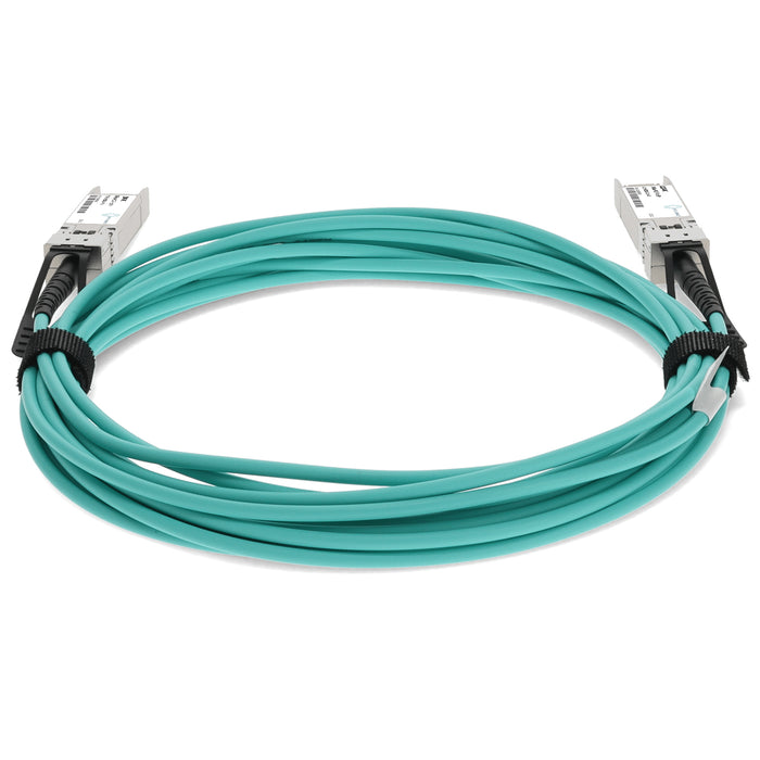 HP JL290A Compatible TAA Compliant 10GBase-AOC SFP+ to SFP+ Active Optical Cable (850nm, MMF, 7m)