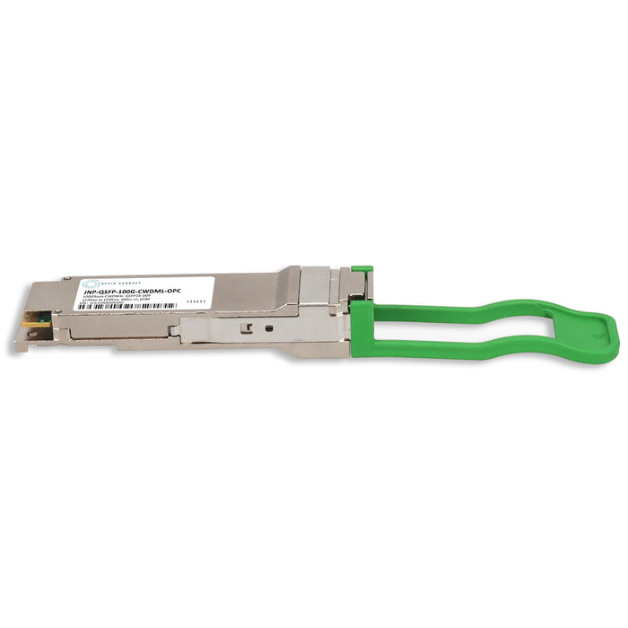 Juniper Networks® JNP-QSFP-100G-CWDML Compatible TAA 100GBase-CWDM4 QSFP28 Transceiver (SMF, 1270nm to 1330nm, 500m, LC, 15 to 55C)