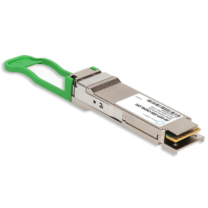 Juniper Networks® JNP-QSFP-100G-CWDML Compatible TAA 100GBase-CWDM4 QSFP28 Transceiver (SMF, 1270nm to 1330nm, 500m, LC, 15 to 55C)