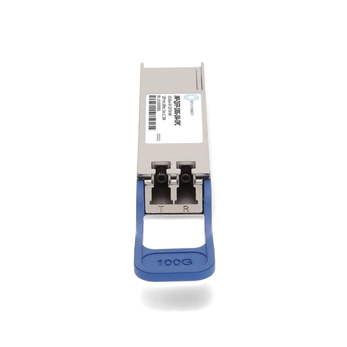Juniper Networks® JNP-QSFP-100G-LR4 Compatible TAA 100GBase-LR4 QSFP28 Transceiver (SMF, 1295nm to 1309nm, 10km, LC, DOM)