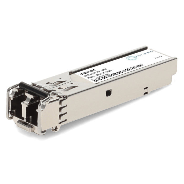 Aruba Networks® JW091A Compatible TAA 10GBase-SR SFP+ Transceiver (MMF, 850nm, 300m, LC, DOM)