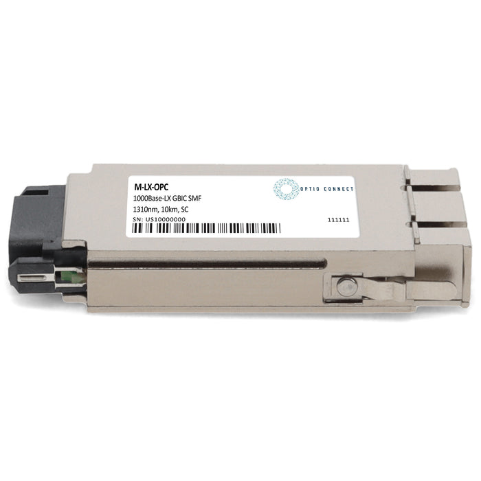 Brocade® (Formerly) M-LX Compatible TAA 1000Base-LX GBIC Transceiver (SMF, 1310nm, 10km, SC)
