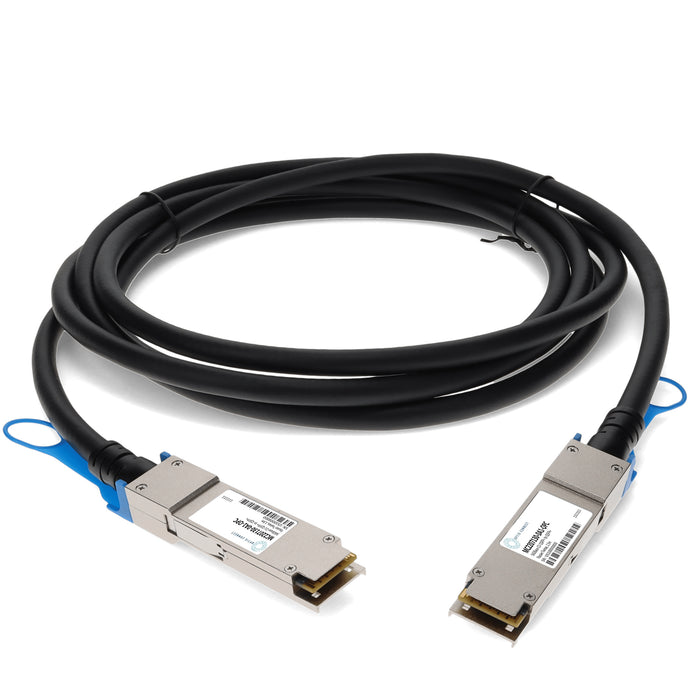 Mellanox MC2207130-0A1 Compatible TAA Compliant 56GBase-CU QSFP+ Direct Attach Cable (Passive Twinax, 1.5m)