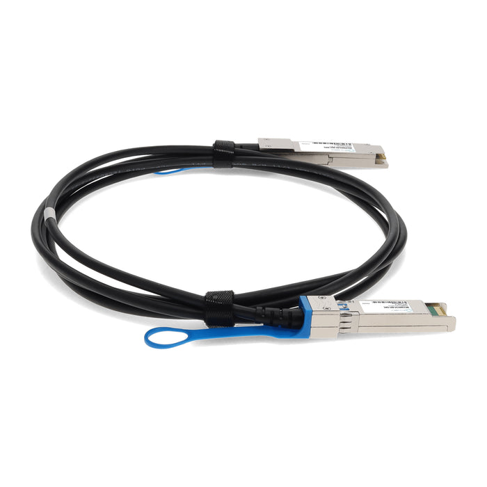Mellanox MC2309124-007 Compatible TAA Compliant 10GBase-CU QSFP+ to SFP+ Direct Attach Cable (Passive Twinax, 7m)