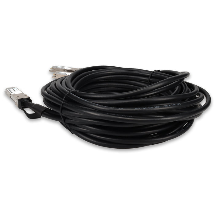 Mellanox MCA7J50-H004R Compatible TAA 200GBase-CU QSFP56 to 2xQSFP56 Direct Attach Cable (Active Twinax, 4m, Infiniband HDR)