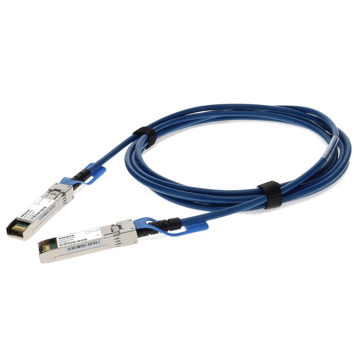 Mellanox MCP2M00-A001-BE Compatible TAA Compliant 25GBase-CU SFP28 Direct Attach Cable (Passive Twinax, 1m, Blue)