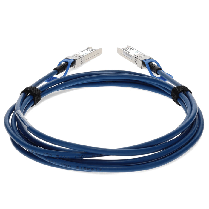 Mellanox MCP2M00-A001-BE Compatible TAA Compliant 25GBase-CU SFP28 Direct Attach Cable (Passive Twinax, 1m, Blue)