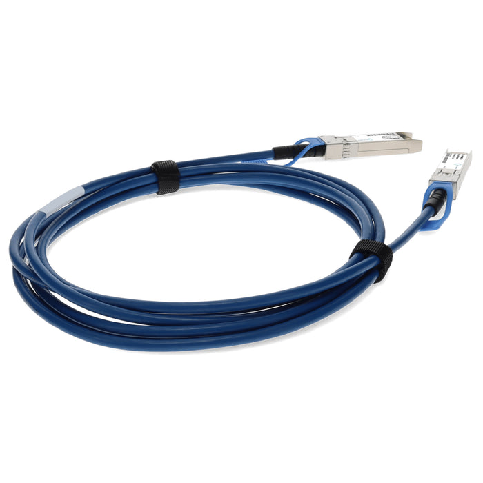Mellanox MCP2M00-A001-BE Compatible TAA Compliant 25GBase-CU SFP28 Direct Attach Cable (Passive Twinax, 1m, Blue)