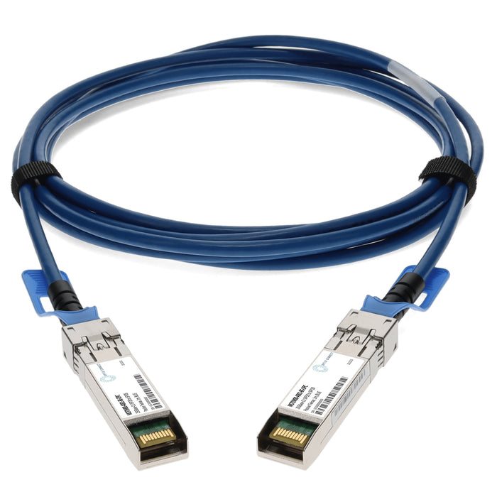 Mellanox MCP2M00-A001-BE Compatible TAA Compliant 25GBase-CU SFP28 Direct Attach Cable (Passive Twinax, 1m, Blue)