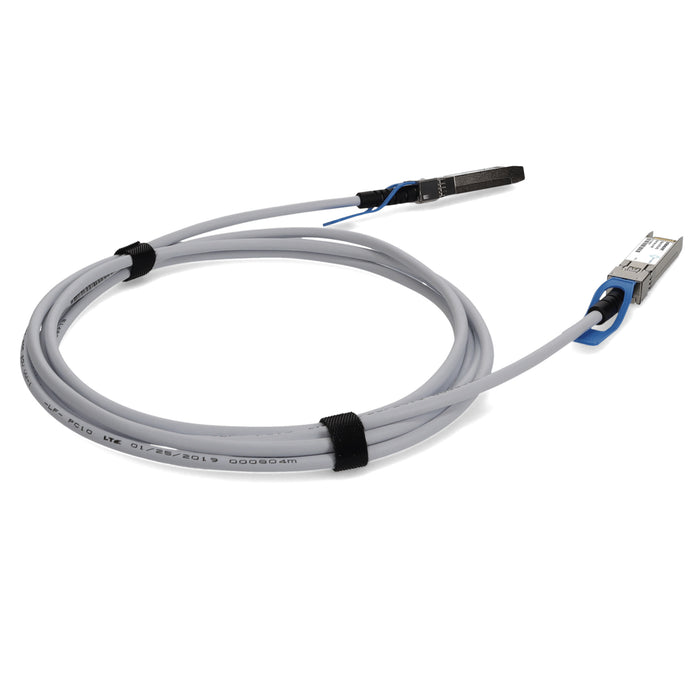 Mellanox MCP2M00-A001-WE Compatible TAA Compliant 25GBase-CU SFP28 Direct Attach Cable (Passive Twinax, 1m, White)