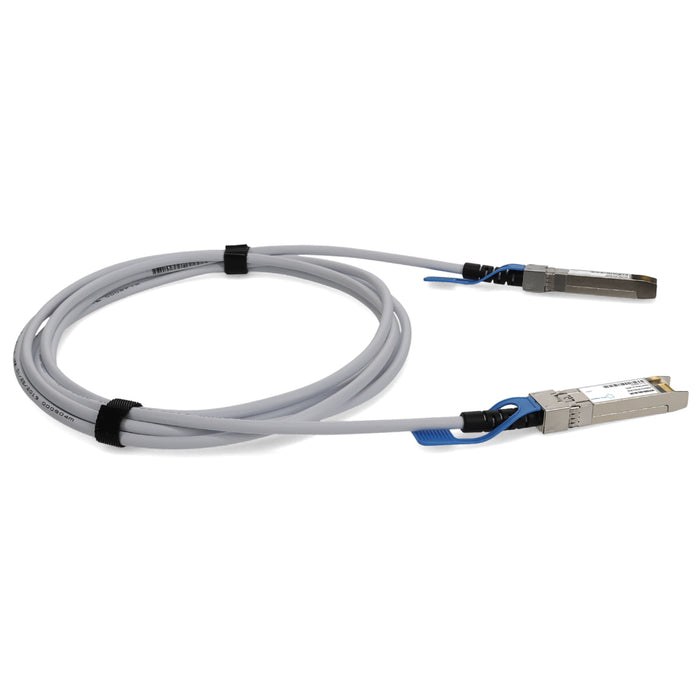 Mellanox MCP2M00-A001-WE Compatible TAA Compliant 25GBase-CU SFP28 Direct Attach Cable (Passive Twinax, 1m, White)