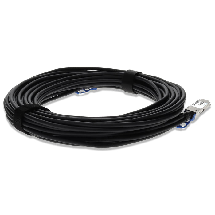 Mellanox Compatible TAA Compliant 100GBase-CU QSFP28 to 2xQSFP28 Direct Attach Cable (Passive Twinax, 3m)
