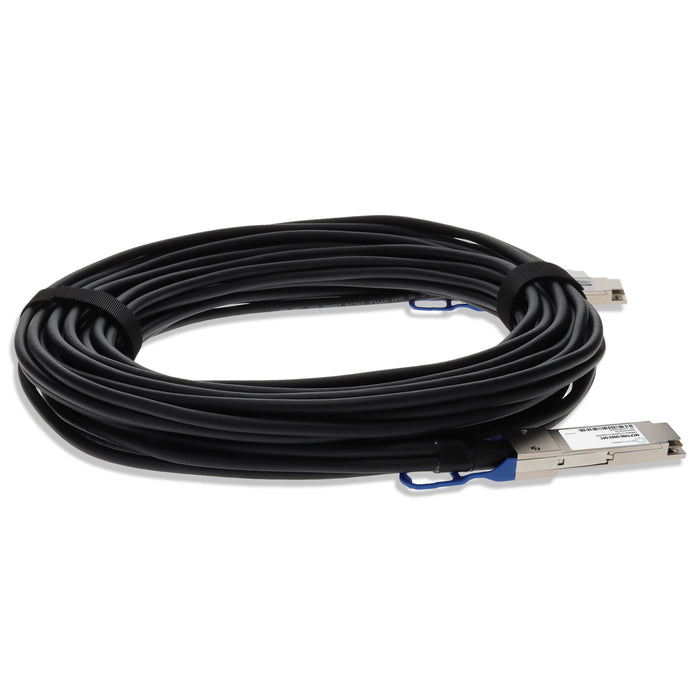 Mellanox Compatible TAA Compliant 100GBase-CU QSFP28 to 2xQSFP28 Direct Attach Cable (Passive Twinax, 3m)