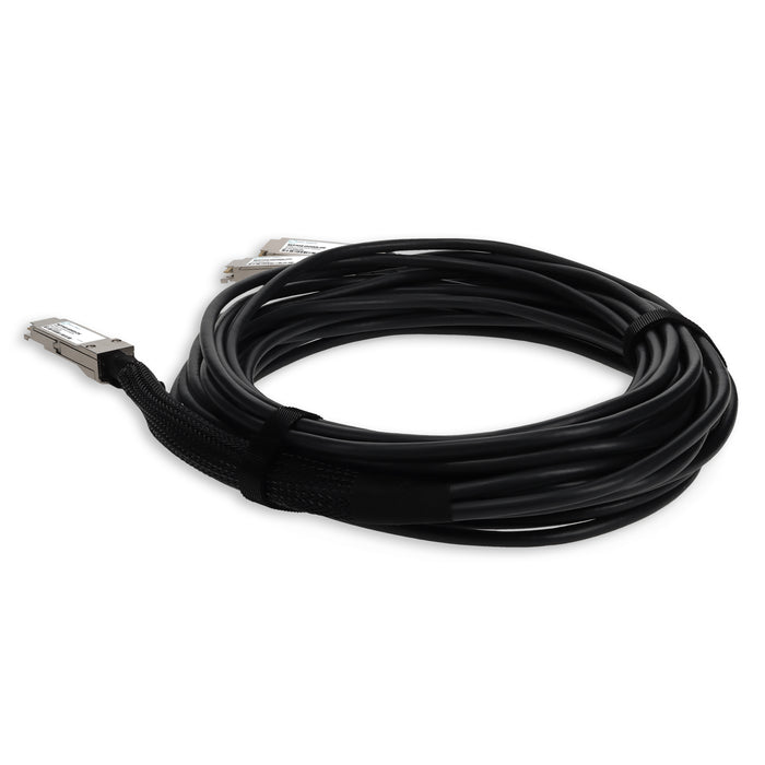Mellanox MCP7H50-V02AR26 Compatible TAA 200GBase-CU QSFP56 to 2xQSFP56 Infiniband HDR Direct Attach Cable (Passive Twinax, 2.5m, LSZH)
