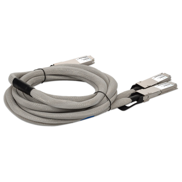 Mellanox MCP7Y00-N001 Compatible TAA 800GBase-CU OSFP112 to 2xOSFP112-RHS Direct Attach Cable (Passive Twinax, 1m, Infiniband)