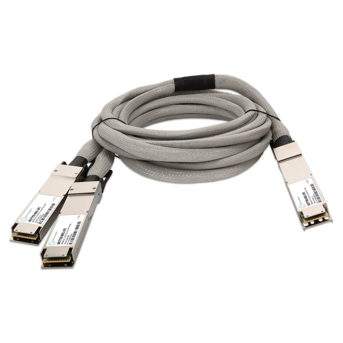 Mellanox MCP7Y00-N001 Compatible TAA 800GBase-CU OSFP112 to 2xOSFP112-RHS Direct Attach Cable (Passive Twinax, 1m, Infiniband)