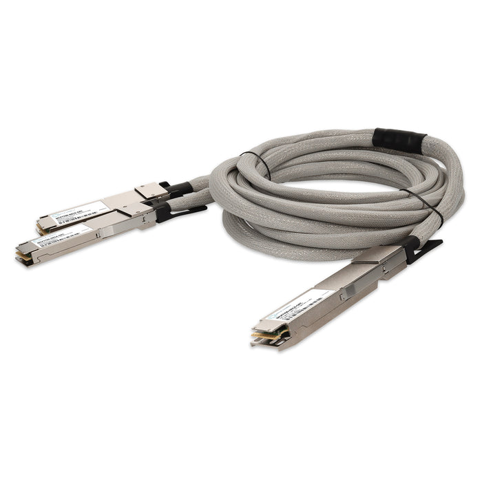 Mellanox MCP7Y00-N01A Compatible TAA 800GBase-CU OSFP112 to 2xOSFP112-RHS Direct Attach Cable (Passive Twinax, 1.5m, Infiniband)