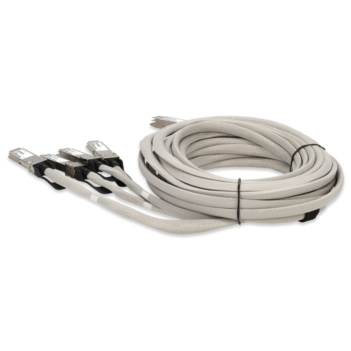 Mellanox MCP7Y40-N001 Compatible TAA 800GBase-CU OSFP to 4xQSFP112 Direct Attach Cable (Passive Twinax, 1m)