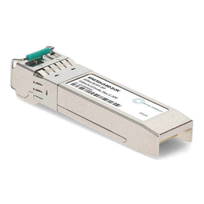 Mellanox® MFM1T02A-LR-BXD-20 Compatible TAA 10GBase-BX SFP+ Transceiver (SMF, 1330nmTx/1270nmRx, 20km, LC, DOM)