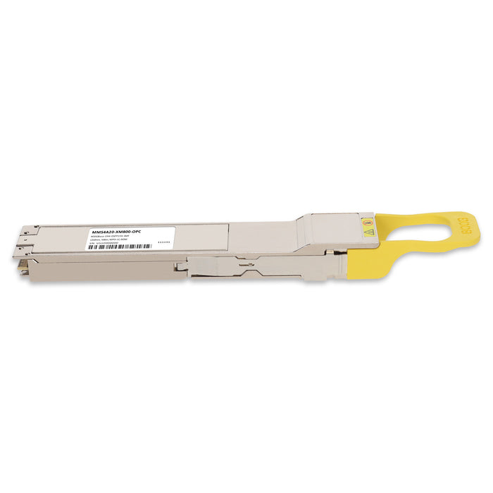 Mellanox® MMS4A20-XM800 Compatible TAA 800GBase-DR4 OSFP224-RHS Transceiver (SMF, 1310nm, 500m, MPO, DOM, CMIS 5.3)