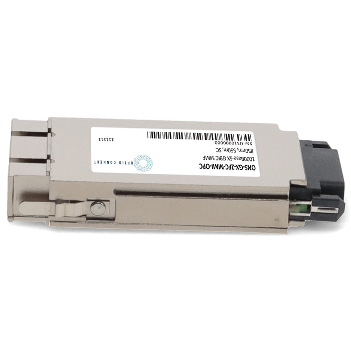 Cisco® ONS-GX-2FC-MMI Compatible TAA 1000Base-SX GBIC Transceiver (MMF, 850nm, 550m, SC)