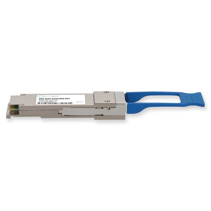 Cisco® ONS-QSFP-4X10-MLR Compatible TAA 40GBase-PLR4 QSFP+ Transceiver (SMF, 1310nm, 10km, MPO, DOM)