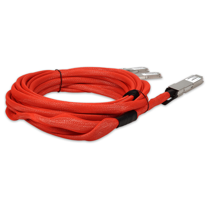 MSA and TAA 400GBase-CU OSFP to 2xQSFP56 Direct Attach Cable Direct Attach Cable (Active Twinax, 3m)