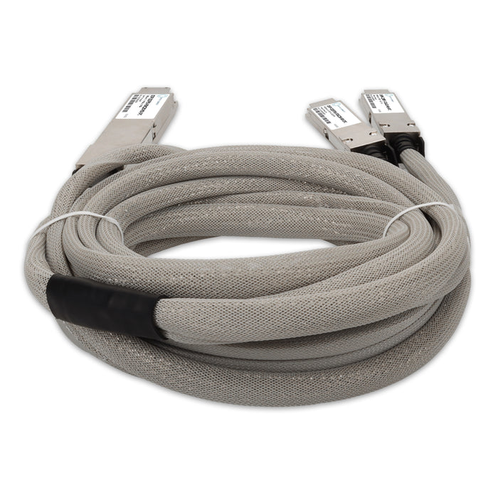 Mellanox Compatible 400GBase-CU OSFP to 2xQSFP56 Direct Attach Cable (Passive Twinax, 2m)