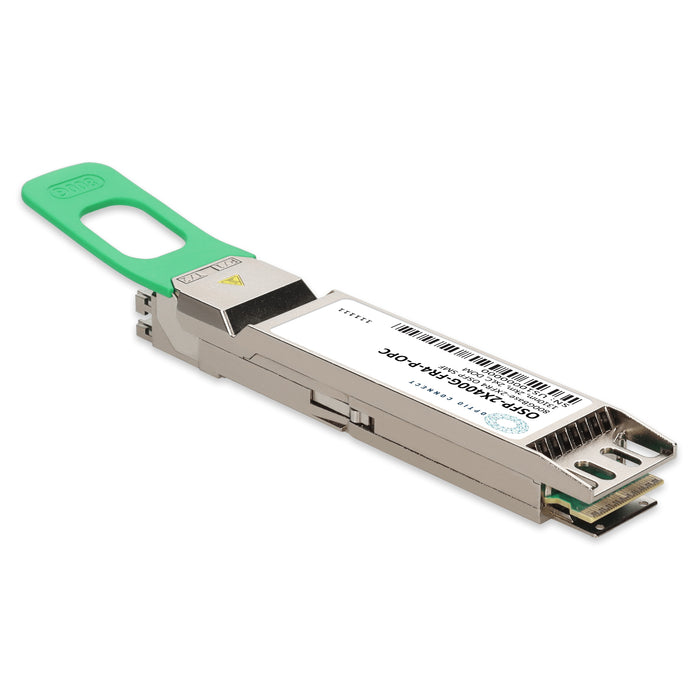 Juniper Networks® OSFP-2X400G-FR4-P Compatible TAA 800GBase-2xFR4 PAM4 OSFP Transceiver (SMF, 1310nm, 2km, 2xLC, DOM, CMIS 5.0)