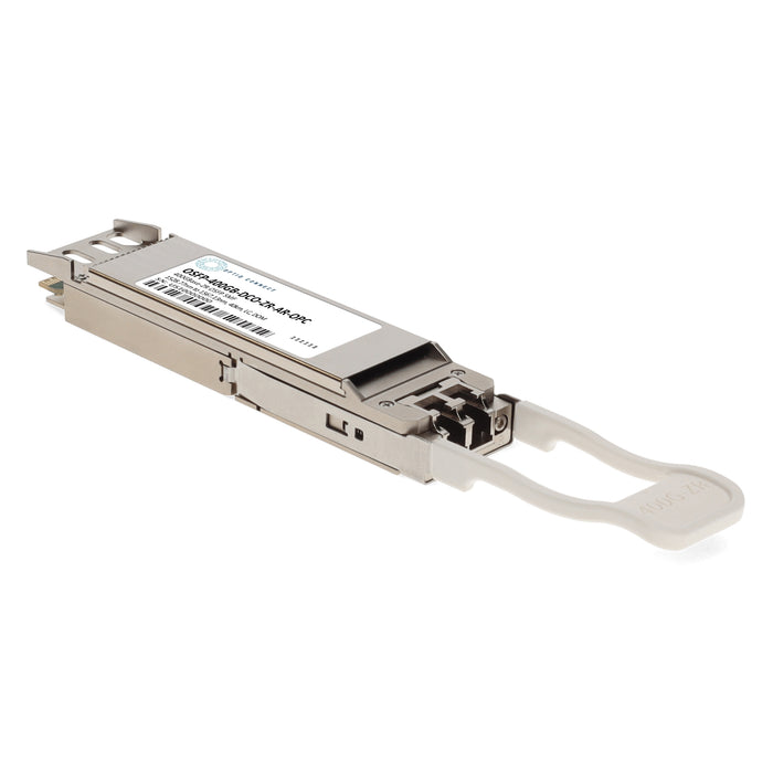 Arista Networks® Compatible TAA 400GBase-ZR Coherent OSFP Transceiver (SMF, 1528.77nm to 1567.13nm, 40km, LC, DOM)