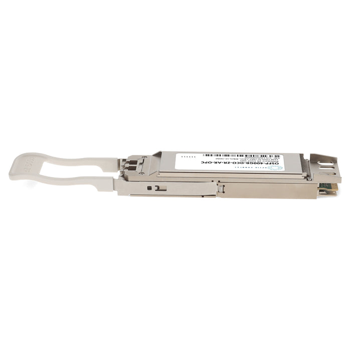 Arista Networks® Compatible TAA 400GBase-ZR Coherent OSFP Transceiver (SMF, 1528.77nm to 1567.13nm, 40km, LC, DOM)