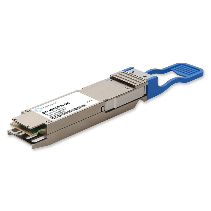 MSA and TAA 400GBase-PLR4 OSFP Transceiver (SMF, 1310nm, 10km, MPO, DOM, CMIS 4.0)