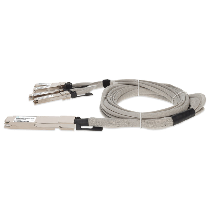 Arista Networks Compatible TAA 400GBase-CU OSFP to 4xQSFP56 Direct Attach Cable (Passive Twinax, 0.5m)