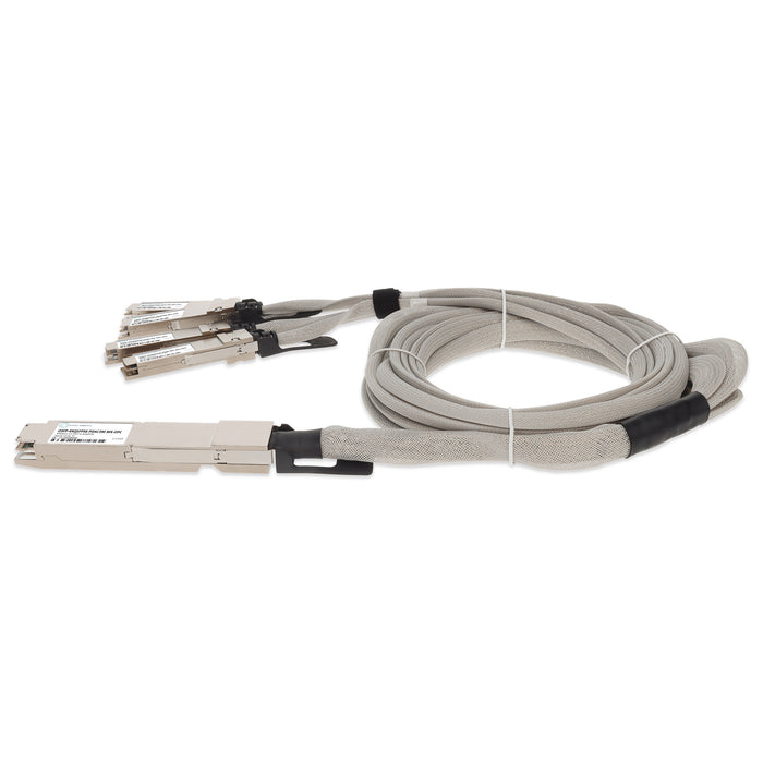 Mellanox Compatible TAA 400GBase-CU OSFP to 4xQSFP56 Direct Attach Cable (Passive Twinax, 3m)
