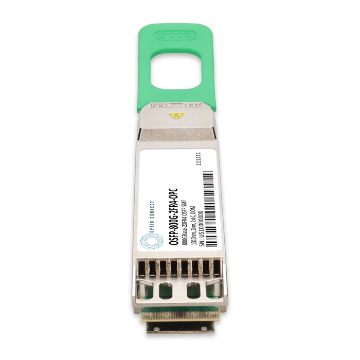 Arista Networks® Compatible TAA 800GBase-2xFR4 PAM4 OSFP Transceiver (SMF, 1310nm, 2km, 2xLC, DOM, CMIS 5.0)