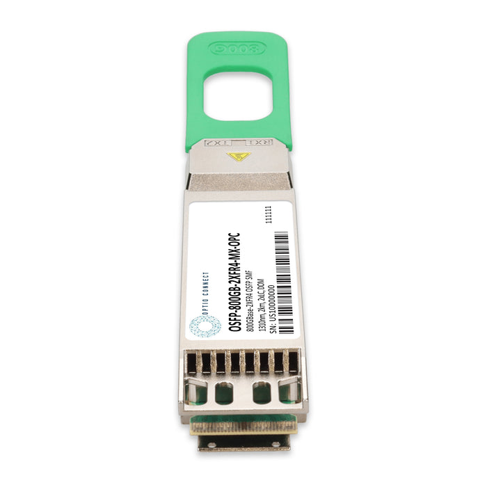 Mellanox® Compatible TAA 800GBase-2xFR4 PAM4 OSFP Transceiver (SMF, 1310nm, 2km, 2xLC, DOM, CMIS 5.0)