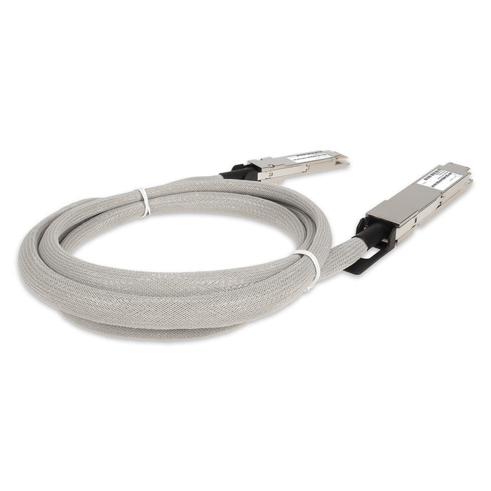 Arista Networks Compatible TAA 400GBase-CU OSFP to QSFP-DD Direct Attach Cable (Passive Twinax, 0.5m)