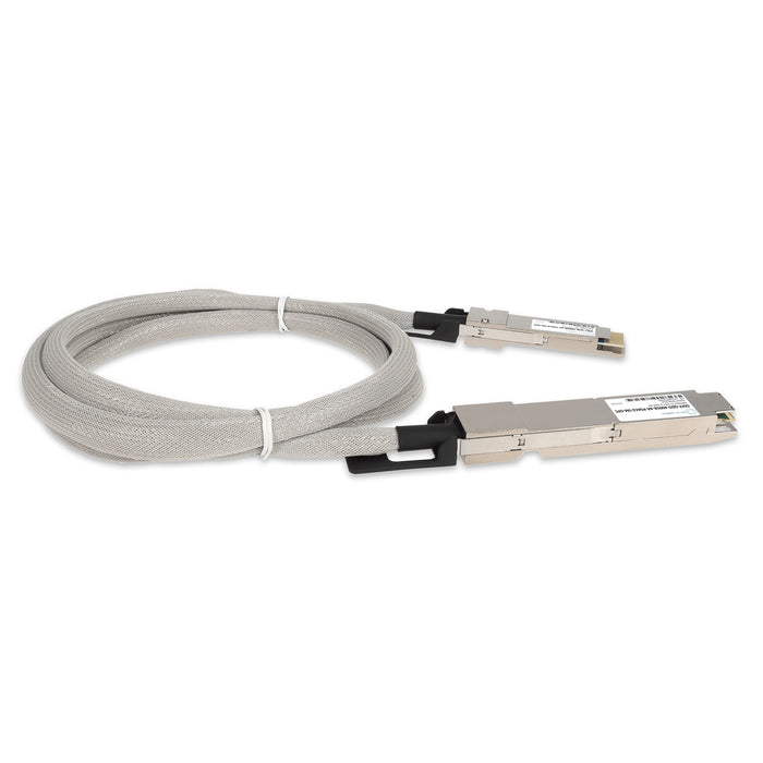 Arista Networks Compatible TAA 400GBase-CU OSFP to QSFP-DD Direct Attach Cable (Passive Twinax, 0.5m)