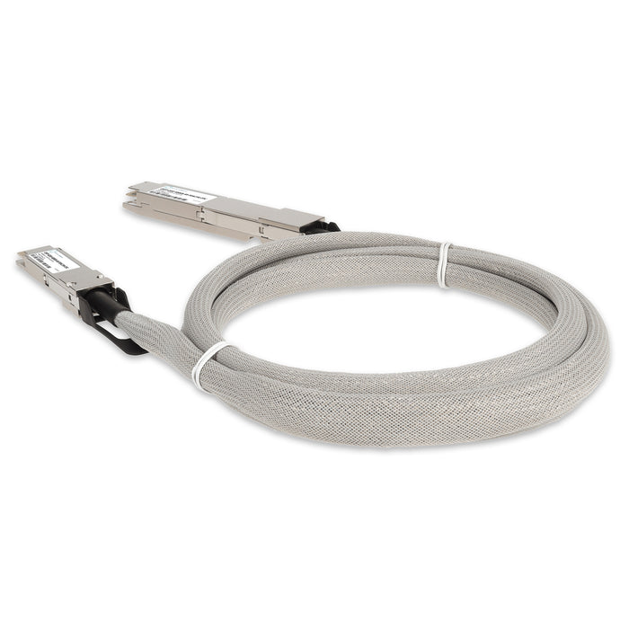 Arista Networks Compatible TAA 400GBase-CU OSFP to QSFP-DD Direct Attach Cable (Passive Twinax, 1m)