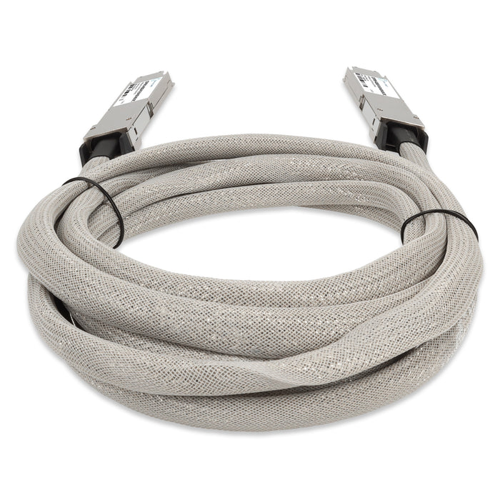 Mellanox Compatible TAA 400GBase-CU OSFP-RHS to OSFP-RHS Direct Attach Cable (Passive Twinax, 0.5m, NDR)