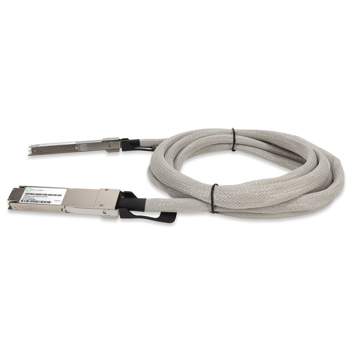 Mellanox Compatible TAA 400GBase-CU OSFP-RHS to OSFP-RHS Direct Attach Cable (Passive Twinax, 2m, NDR)